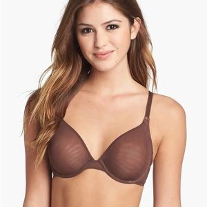 Simone Perele Bra 38D Trocadero Racerback Brown